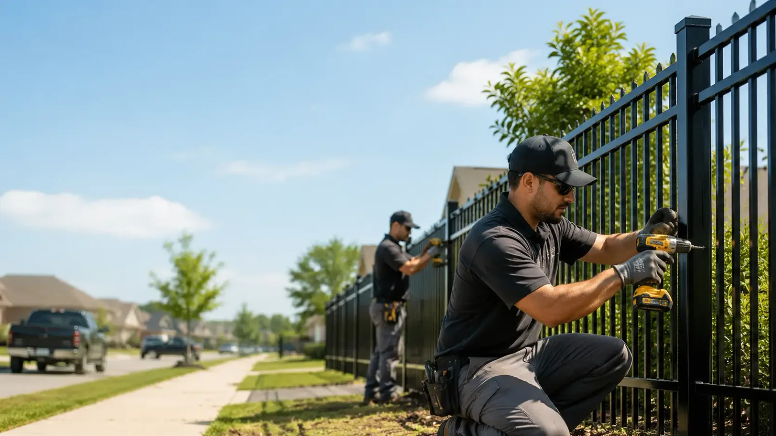 Metal Fence Installation in Homer, IL